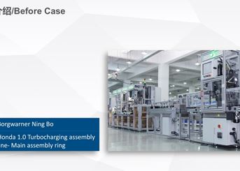 Honda 1.0 Turbocharging assembly